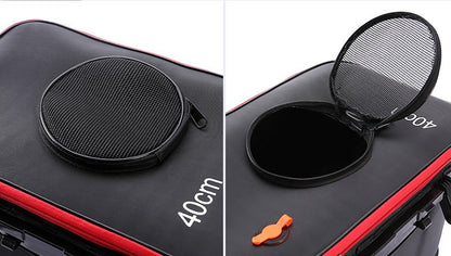 Portable EVA Folding Live Fish Bucket – Thickened Fishing Water Tank with Carry Handles, Outdoor Live Fish Storage Box for Anglers, Durable Fishing Gear