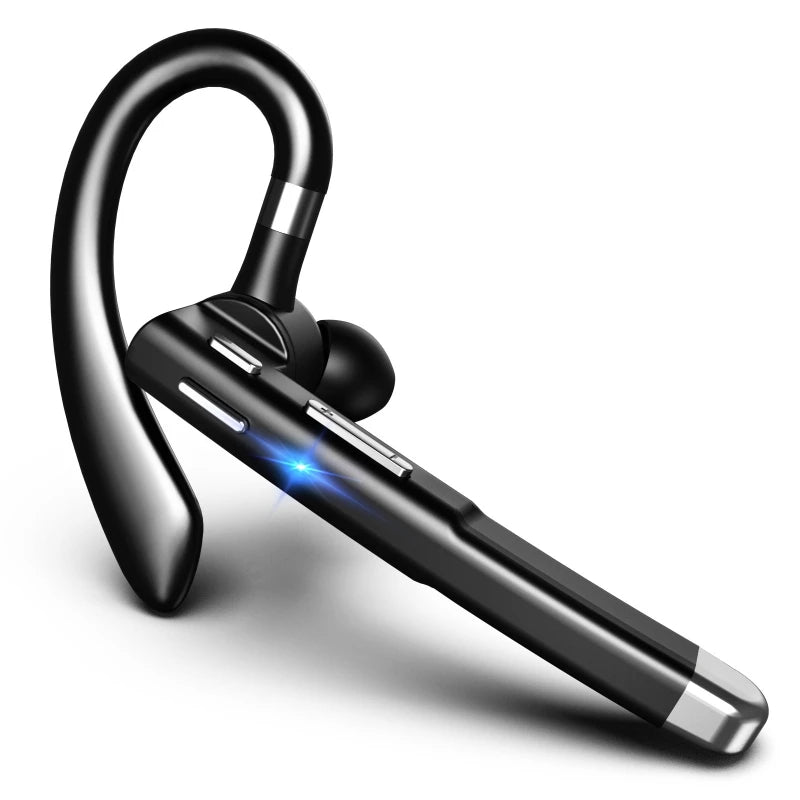 Noise-Cancelling Bluetooth Sports Headset – Waterproof Digital Display Single Ear Earbuds for Running, Calls, Gym & Daily Workouts