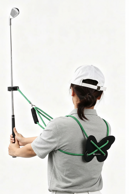 Rotating Butterfly Golf Swing Trainer – Flexibility, Rhythm, Tempo and Balance Practice Aid for Building Smoother, More Consistent Swing Mechanics