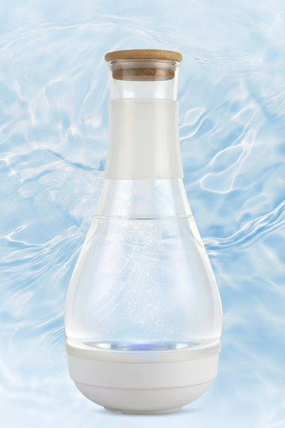 SPE PEM Hydrogen Water Generator – High-Concentration Glass Carafe Ionizer Pitcher for Fresh Hydrogen-Rich Drinking Water and Everyday Home Hydration