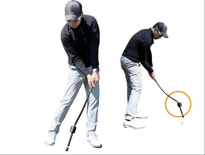 Golf Warm-Up Swing Stick – Portable Inertia Trainer for Finding Center of Gravity, Improving Tempo, Balance and Pre-Round Practice