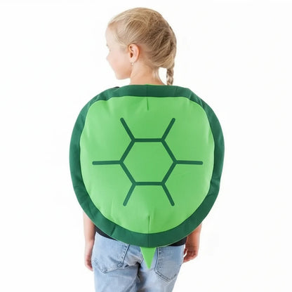 Turtle Shell Plush Pillow – Wearable Tortoise Back Cushion for Kids, Naps, Dress Up, Bedroom Decor and Cozy Relaxation