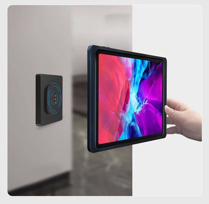 Wall Mounted Tablet Holder Charger – Magnetic Type-C Wireless Charging Bracket for iPad and Smart Home Control
