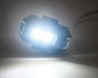 LED Anti-Collision Warning Light - 7-Color Strobe RC Drone Flash, Motorcycle Turn Signal Indicator for High-Visibility Safety