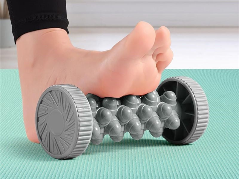 Foot Massage Roller for Calf and Waist – Deep Tissue Muscle Relaxation Tool for Yoga Recovery, Circulation Boost and Pain Relief