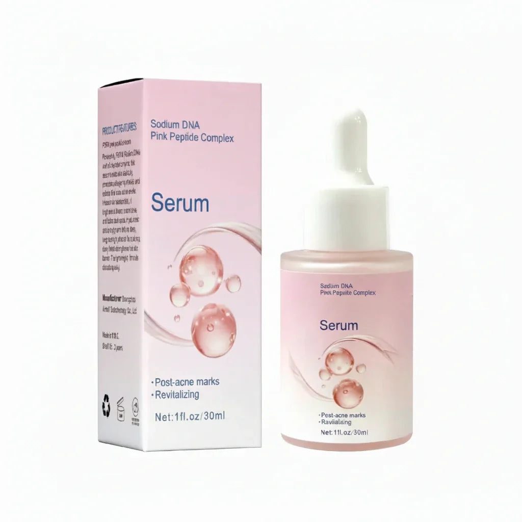 PDRN Peptide Serum – Fast-Absorbing 30ML Formula for Acne-Mark Care, Smoother-Looking Texture and Daily Brightening Skin-Care Routines