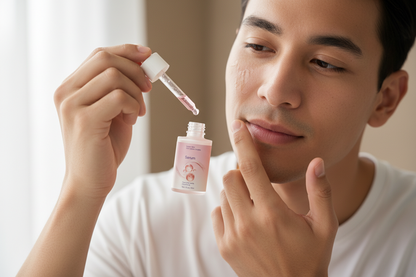 PDRN Peptide Serum – Fast-Absorbing 30ML Formula for Acne-Mark Care, Smoother-Looking Texture and Daily Brightening Skin-Care Routines