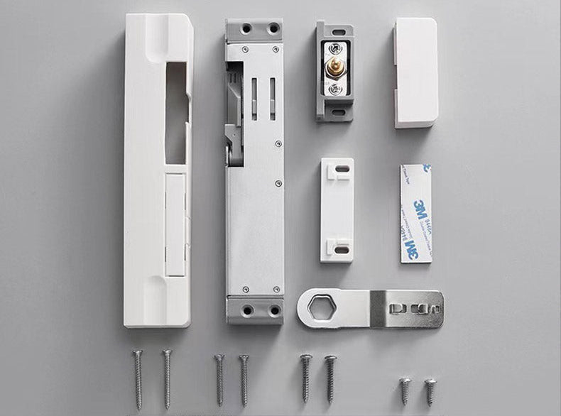 Hydraulic Door Closer Damper – Silent Automatic Closing Buffer for Wooden Doors with Anti-Pinch Protection and Easy External Household Installation