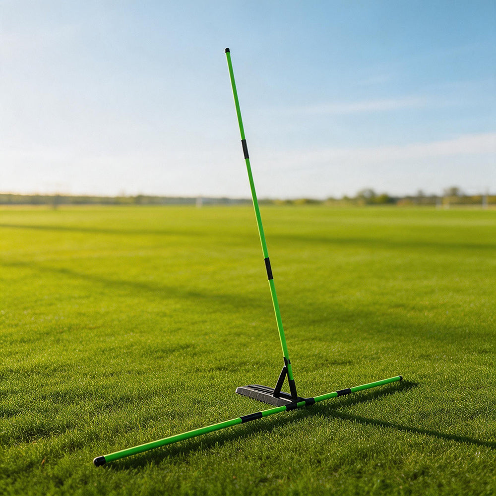 Golf Swing Plane Corrector – Alignment Rod Holder and Practice Plate for Adjusting Swing Angle, Posture and Consistent Training Mechanics