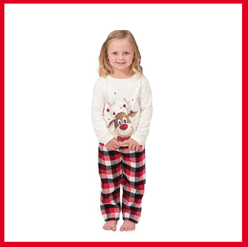 Family Matching Christmas Holiday Pajamas – Mother, Father, Kids, and Baby Lounge Set, Cozy Holiday Sleepwear for Festive Family Outfits