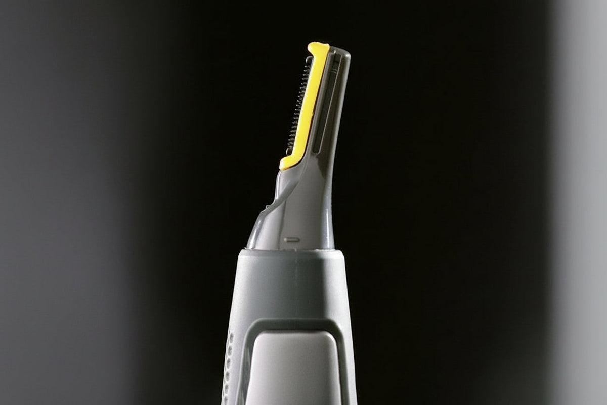 Electric Nose and Ear Hair Trimmer – Ultra-Thin Precision Waterproof Grooming Tool for Safe, Clean, and Painless Trimming