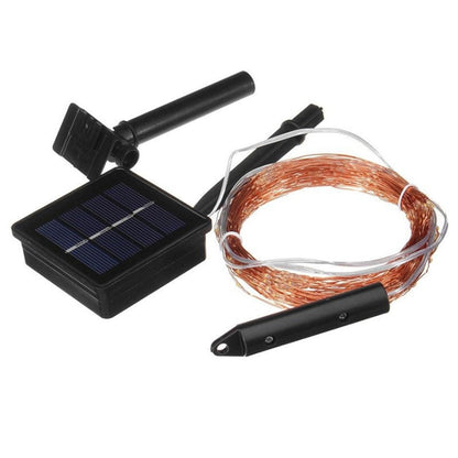 Solar Fairy String Lights – Outdoor LED Garland for Gardens, Streets, Patios and Holiday Decor with Energy-Saving Solar-Powered Illumination
