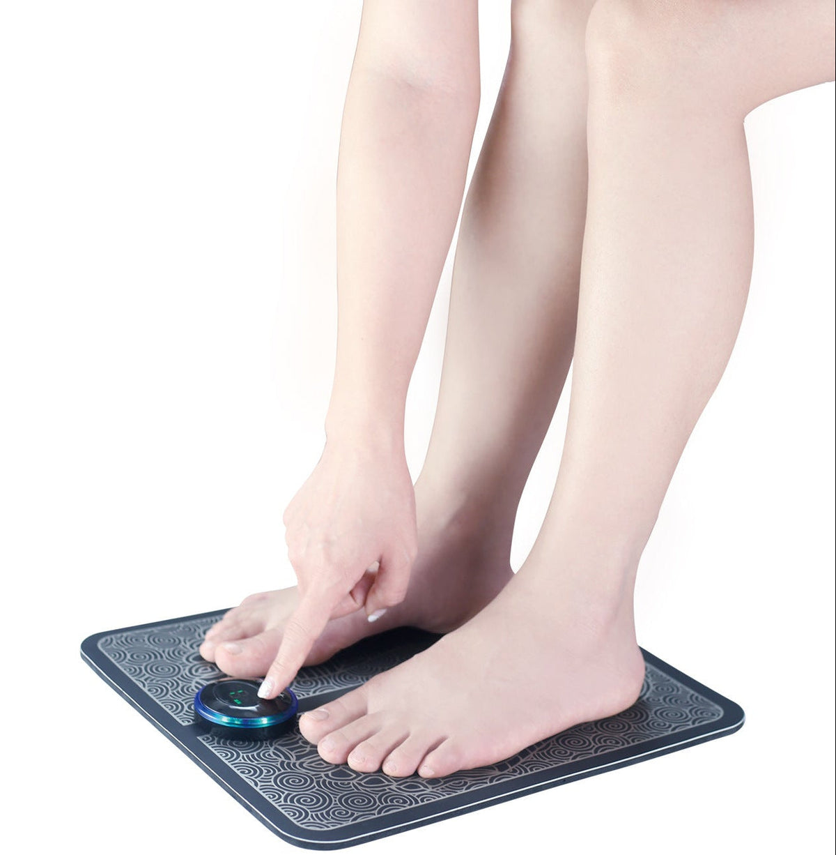 Electric Foot Massage Machine – Multifunctional EMS Vibration Massage Pad for Relaxation, Daily Foot Care and Comfortable Home Use