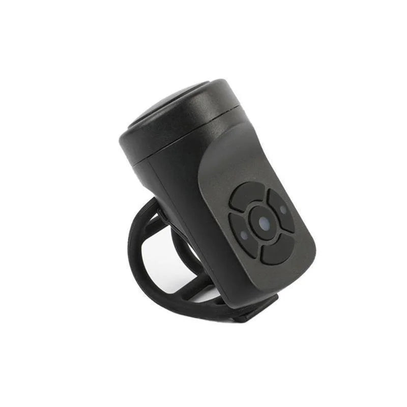 120DB Bike Horn Alarm - USB Rechargeable Electronic Bicycle Bell for Cycling Safety and Loud Road Warning Alerts