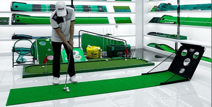 GM Multifunction Golf Chipping Trainer – Compact Indoor Practice Device for Improving Short-Game Accuracy, Touch, Distance Control and Consistent Chip Shots