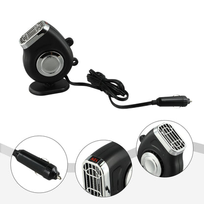 Dual-Purpose Car Heater & Defogger – Compact Energy-Saving Electric Fan for Winter Interior Heating & Dehumidifying