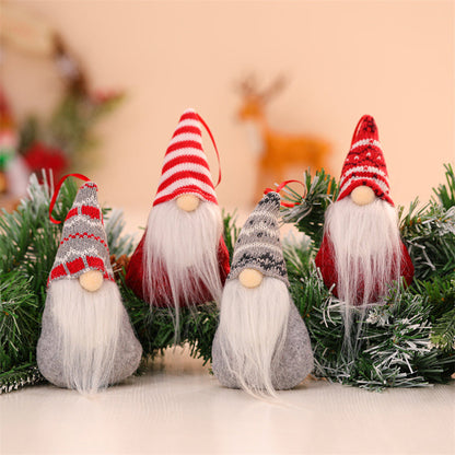 Santa Faceless Gnome Wall Decor – Adorable Hanging Christmas Dwarf Ornament for Xmas Trees, Holiday Dinners, Festive Home Styling, and Cozy Seasonal Atmosphere