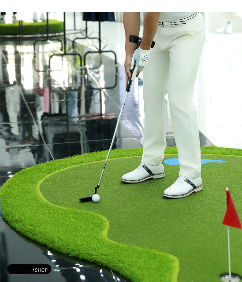 PGM Golf Putter Trainer – Adjustable-Length Practice Aid with Fixed-Wrist Support for Improving Putting Form, Alignment, Control and Consistency