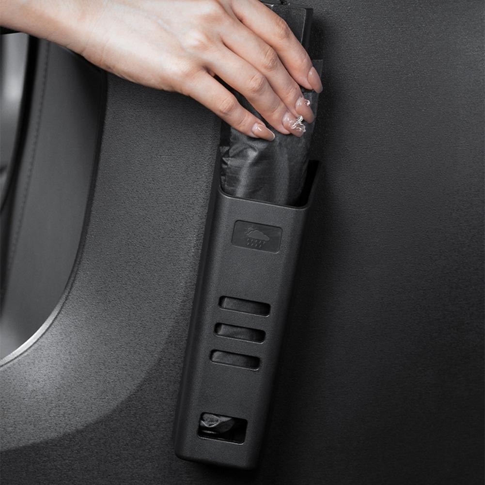 Car Umbrella Organizer – Multi-Purpose Interior Storage Rack with Cup and Bottle Holder for Rain Umbrellas, Travel Essentials and Vehicle Accessories