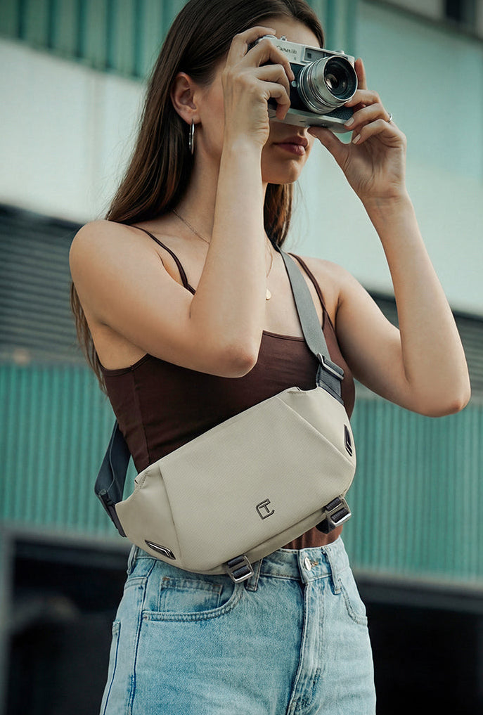 Waterproof Sling Chest Bag – Multi Pocket Crossbody Travel Bag for Daily Commuting, Hiking, Cycling and Outdoor Adventures
