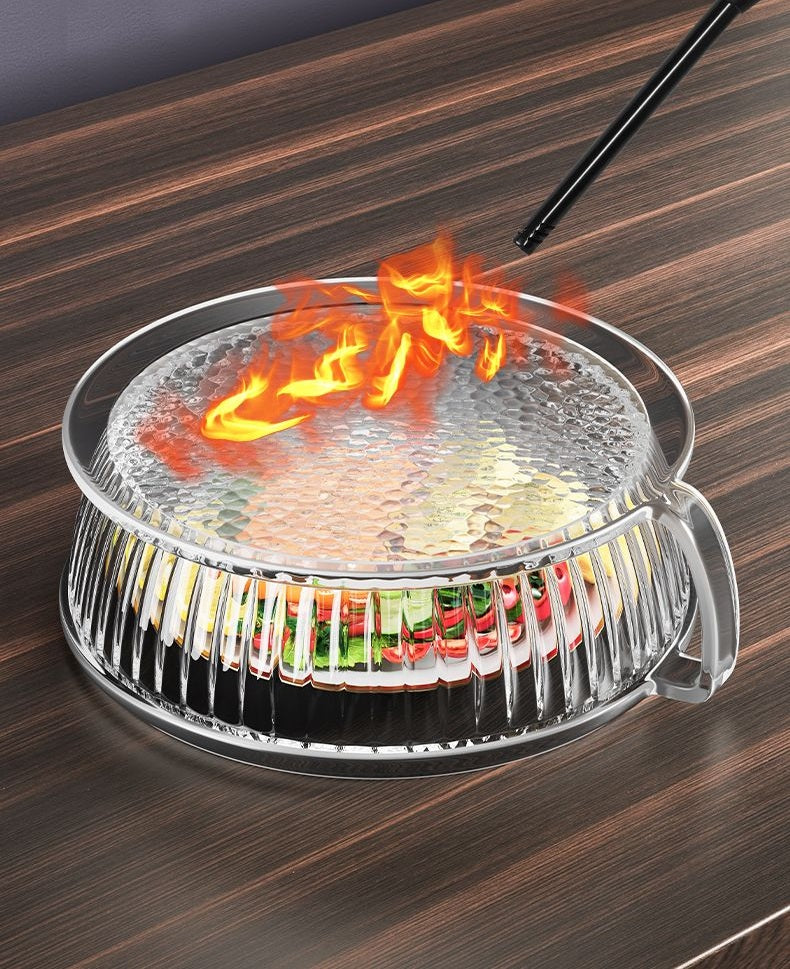 Microwave Splash-Proof Bowl Cover – Heat-Resistant Food-Grade Lid for Safe, Clean, and Mess-Free Reheating
