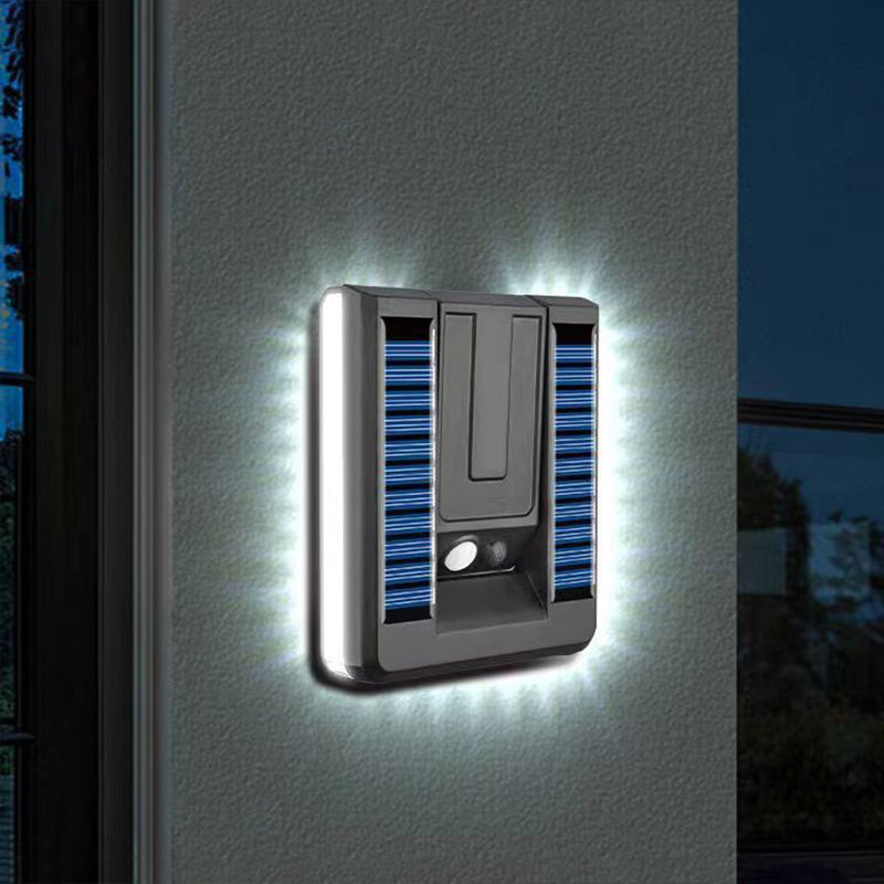Foldable Solar Wall Light – 120° Adjustable Head with Remote, Infrared Sensor, Three Modes and IP65 Waterproof Outdoor Security Lighting