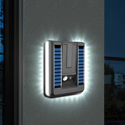 Foldable Solar Wall Light – 120° Adjustable Head with Remote, Infrared Sensor, Three Modes and IP65 Waterproof Outdoor Security Lighting