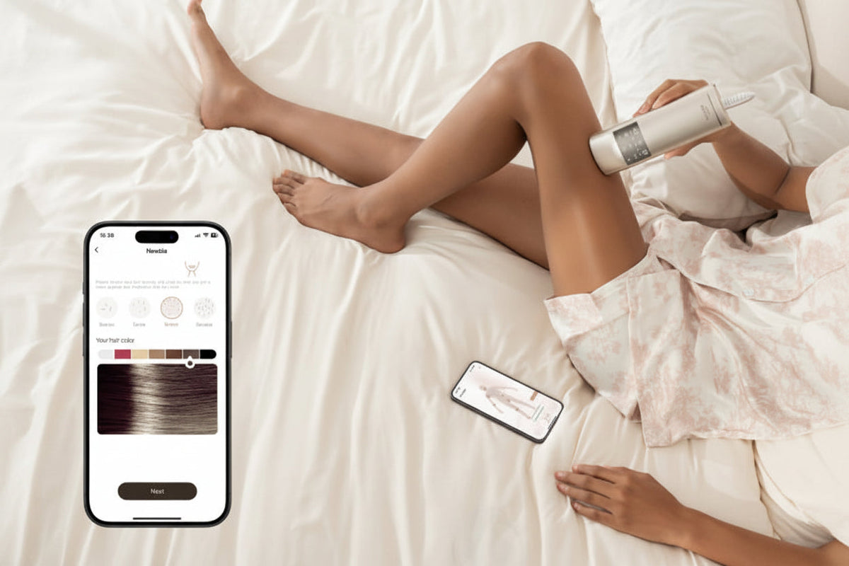 Hair Removal Device – Sapphire Ice Cooling Laser System for Fast, Painless Permanent Hair Reduction at Home
