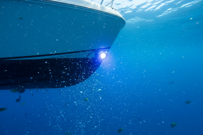 Marine Underwater Boat Light – Waterproof 10-30V Transom LED Lamp for Yachts and Pontoon Boats with Bright Tail and Accent Illumination