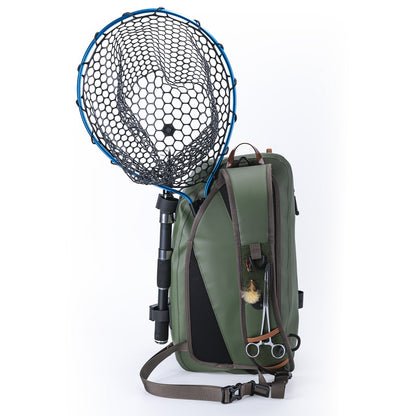 Waterproof Fishing Chest Pack – IPX8 13L Sling Storage Bag with Airtight Zipper, Tool Holder and Angler Organization