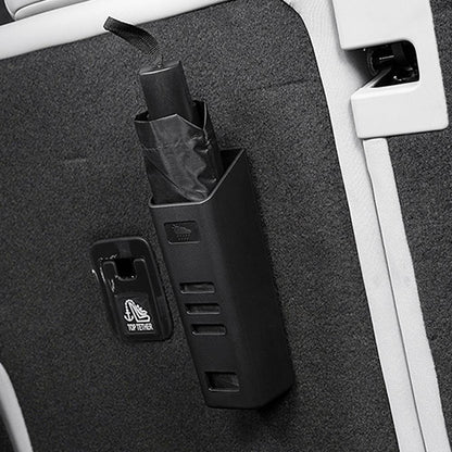 Car Umbrella Organizer – Multi-Purpose Interior Storage Rack with Cup and Bottle Holder for Rain Umbrellas, Travel Essentials and Vehicle Accessories