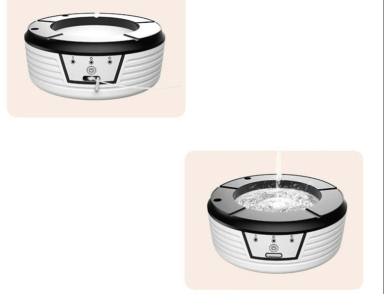 Smart Air Purifying Ashtray – Windproof Automatic Smoke Ashtray with Filter and Auto-Cleaning Function for Home, Office and Indoor Use