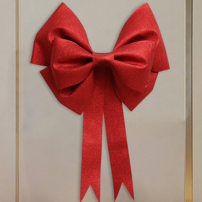 Oversized DIY Christmas Bow Kit – Giant Front Door Bow for Trees, Weddings, Parties, Store Displays, Holiday Home Décor, and Craft Projects