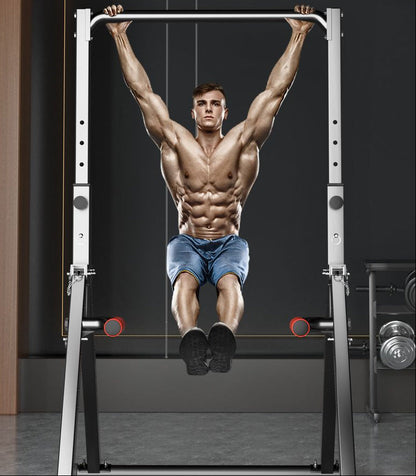 Foldable Pull Up Bar Station – Indoor Horizontal Bar Fitness Equipment for Kids and Family Strength Training at Home