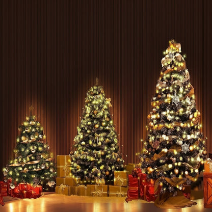 LED Waterfall Christmas Tree Lights – 1.5M/2M/3M Garland String for Patio, Garden, and Holiday Décor, Perfect New Year 2025 Light Decoration