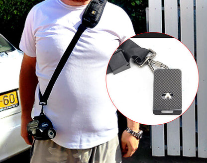 Adjustable SLR Camera Strap – Anti-Slip Neck and Shoulder Sling Belt for Canon, Nikon and Sony Cameras, Travel and Photography