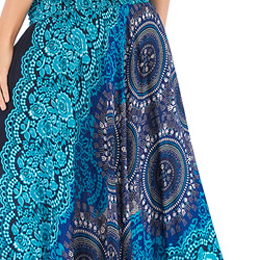 Women’s Boho Maxi Skirt – Loose Vintage Y2K Long Skirt for Summer, Casual Streetwear, Vacation Outfits and Effortless Everyday Styling