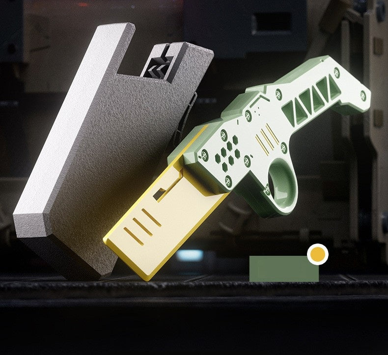 One-Click Samurai Ballistic Knife Toy – 3D Printed Dagger Replica, Cool Anti-Stress Collectible Blade Ornament Gift for Hobbyists & Cosplay Fans