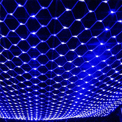 Outdoor LED Christmas Net Lights – 2×2m / 3×2m / 6×4m Mesh Fairy Curtain Garland for Garden, Wedding Backdrops & Holiday Parties