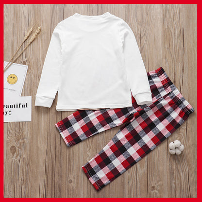 Family Matching Christmas Holiday Pajamas – Mother, Father, Kids, and Baby Lounge Set, Cozy Holiday Sleepwear for Festive Family Outfits