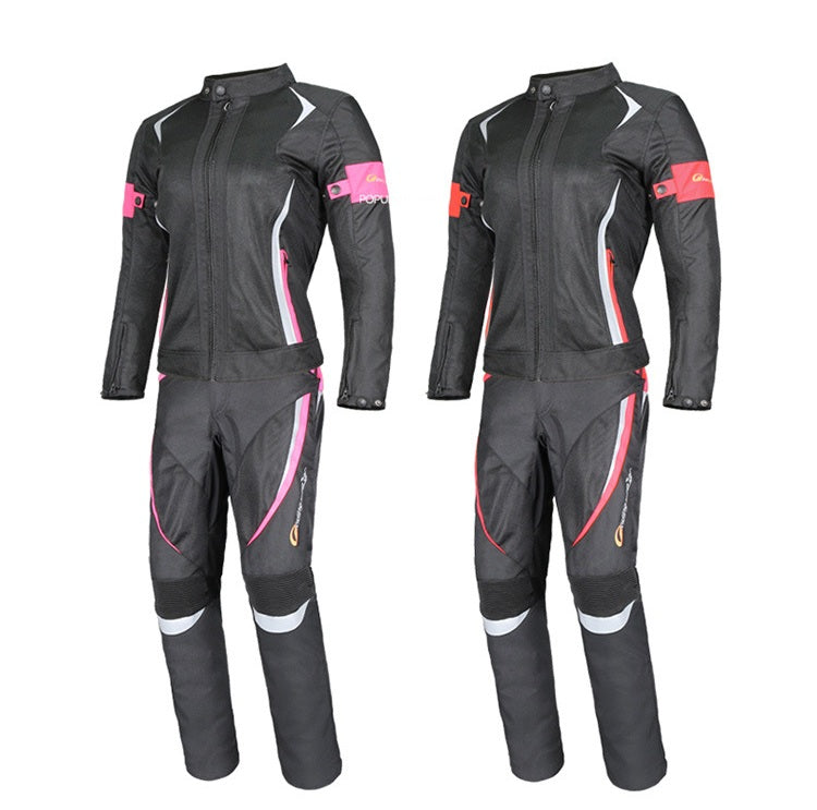 Women’s Waterproof Motorcycle Jacket & Moto Pants Set – Breathable Mesh Protective Gear for Touring, Riding & Racing, Stylish & Durable Motorbike Clothing