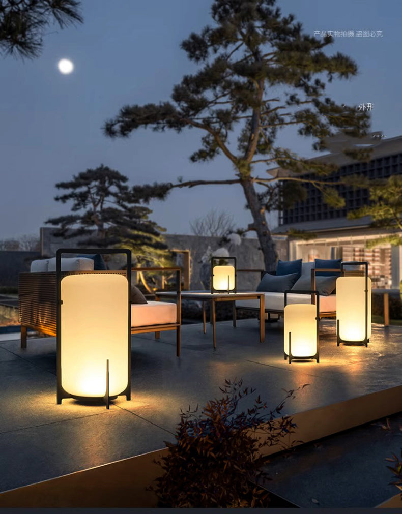 Solar LED Lawn Floor Lamp – Luminous Outdoor Garden Light for Pathways, Yards, Landscaping and Decorative Nighttime Illumination without Wiring