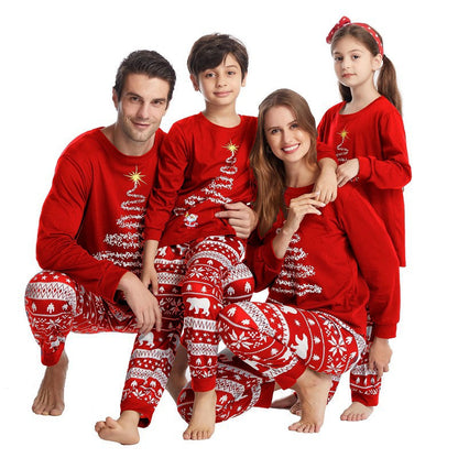Family Matching Christmas Pajama Set – Mom Dad Kids Matching Sleepwear, Soft Holiday Romper and Clothing Set for Festive Home Photos