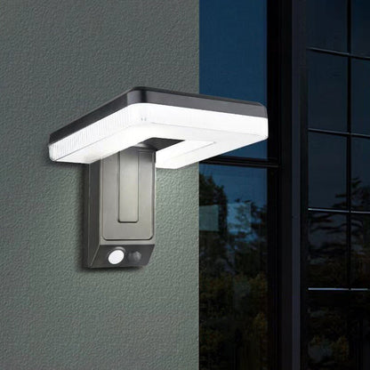 Foldable Solar Wall Light – 120° Adjustable Head with Remote, Infrared Sensor, Three Modes and IP65 Waterproof Outdoor Security Lighting