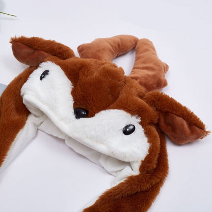 Plush Reindeer Christmas Hat – Cute Santa Antler Cap for Kids’ Holiday Parties, Cosplay Events & Festive Photo Shoot Accessories