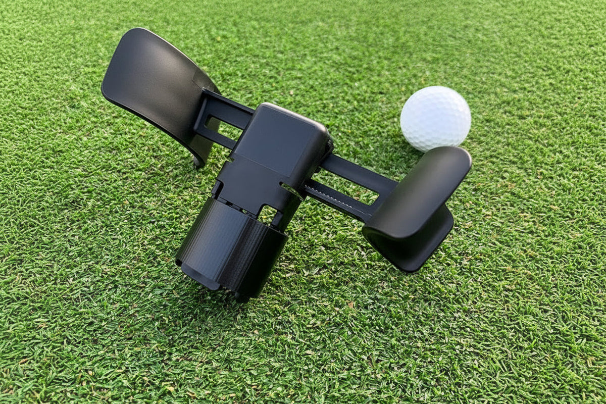 PGM Golf Putter Trainer – Adjustable-Length Practice Aid with Fixed-Wrist Support for Improving Putting Form, Alignment, Control and Consistency