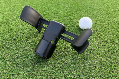 PGM Golf Putter Trainer – Adjustable-Length Practice Aid with Fixed-Wrist Support for Improving Putting Form, Alignment, Control and Consistency