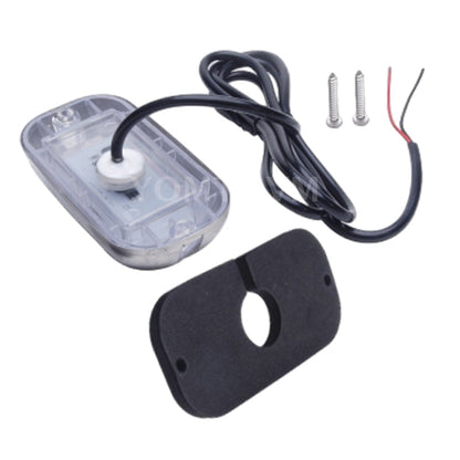 Marine Underwater Boat Light – Waterproof 10-30V Transom LED Lamp for Yachts and Pontoon Boats with Bright Tail and Accent Illumination