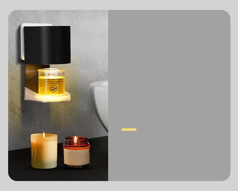 Wall-Mounted Candle Light Lamp – Aromatherapy Decorative Fixture for Bathrooms, Hotels, Corridors & Soft Ambient Lighting