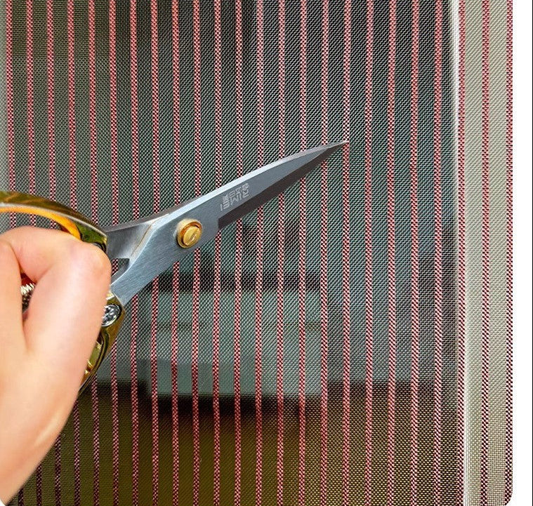 Magnetic Mosquito Door Curtain – Premium Fiberglass Mesh Flyscreen with Full Magnetic Strips and Strong Self-Adhesive Installation for Hands-Free Home Protection